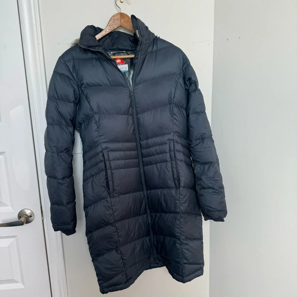 Women's Columbia 650 down Black Puffer Jacket S - Picture 2 of 7